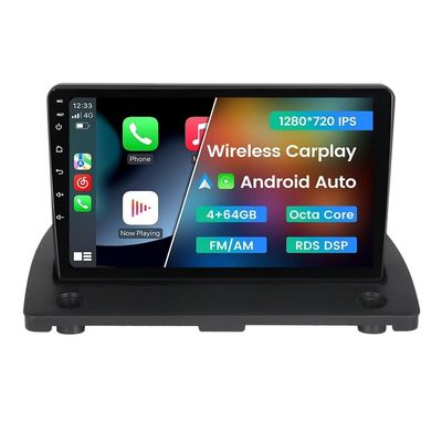 Android Radio Stereo for Volvo XC90 2004-2014, Biorunn 9 inch Octa Core GPS Navi Wireless Wired Car-Play Android Auto Head Unit IPS FM AM RDS DSP, 4GB RAM 64GB ROM