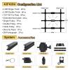 158" x 158"Studio Photography Pantograph Ceiling Rail System 43-200CM Drop Pantograph Smallpox Rail Track Kit 4.0M Ceiling Stand System for Photo Video Studio Shooting (4.04.0M-C) view 2