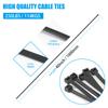 Armpow 40 inch Black Zip Ties Heavy Duty 30 PCS, 250LBS Ultra Exclusive Strong Plastic Wire Ties, Large Cable Ties Extra Long Tie Wraps, Indoor and Outdoor UV Resistant view 2