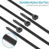 Armpow 40 inch Black Zip Ties Heavy Duty 30 PCS, 250LBS Ultra Exclusive Strong Plastic Wire Ties, Large Cable Ties Extra Long Tie Wraps, Indoor and Outdoor UV Resistant view 3