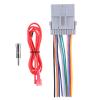 Aublinto Car Radio Stereo Wire Harness Connector Antenna Adapter Compatible for Multiple Vehicles; Silver view 4