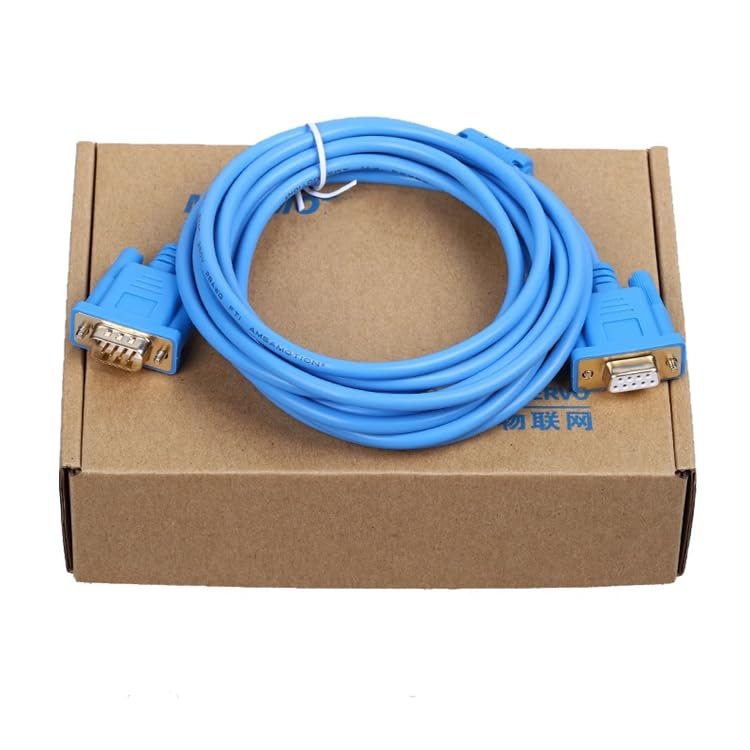 for TK6070-S7200 PLC Communication Cable Touch Screen TK6070iH TK6070IK TK6070IP Connection S7-200 Series Connection Cable Gold-Plated Connector : 3 Meters