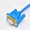 Applicable TPC-DVP PLC Communication Cable Touch Panel TPC Series Connecting DVP Series Communication Cable Gold-Plated Connector Blue Length: 3 Meters view 2