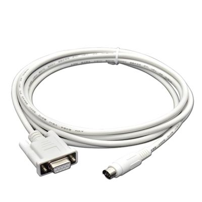 Applicable TPC-FX PLC Cable Touch Panel TPC Series to FX Series Communication Cable White Length (10 Meters)