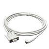 Applicable TPC-FX PLC Cable Touch Panel TPC Series to FX Series Communication Cable White Length (10 Meters) view 1