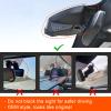 Mangoal 4K Dash Cam Fit for Ford Mustang S550 2022-2023(with a Big Cover), EcoBoost Premium GT Premiun Mach 1(Model A), Does Not Fit Ford Mustang S650 2024, WiFi & App, 64GB Card view 3