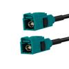 POBADY Fakra Z Female to Fakra Z Female RF Coax Cable RG174, 12in/30cm, GPS Navigation Extension view 2