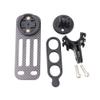JOYSOG Bicycle Computer Holder, 3K Carbon Fiber GPS Odometer Handlebar Holder Extension Mount for DEDA ALANERA TOSEEK Bicycle Handlebar GPS Computer Mount Holder view 1