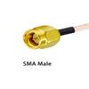 POBADY SMA Male to Fakra C Male Blue Pigtail Cable RG316 6in/15cm Fakra C Plug to SMA Plug GPS Antenna Extension Cable for Vehicle GPS Navigation Car Radio Stereo view 4