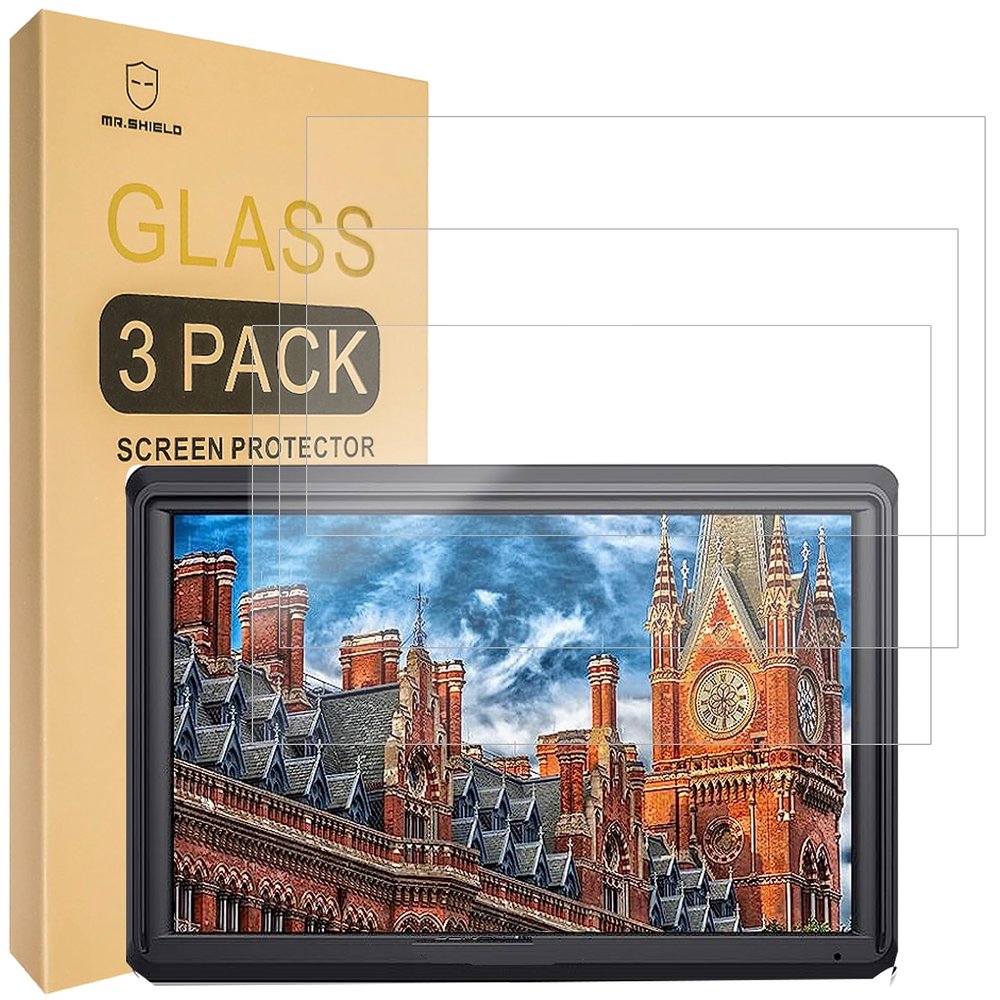 Mr.Shield [3-PACK] Screen Protector For FEELWORLD S55 5.5 inch [Tempered Glass] [Japan Glass with 9H Hardness] Screen Protector