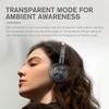 iKF R1 Wireless Bluetooth Headphones, Retro Classic Lightweight Headset, Builti-in Mic, 60H Playback, Dual Device Connectivity, Low Latency, App Customization,Throwback 80s 90s,OOTD view 4