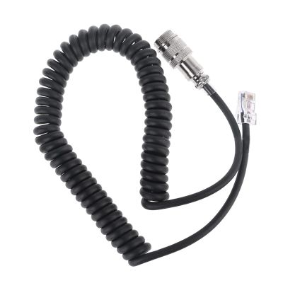 ZEZEFUFU Microphone Adapter Cable, 8 pin to RJ-45 Modular for Yaesu FT450D FT897D FT991 FT891