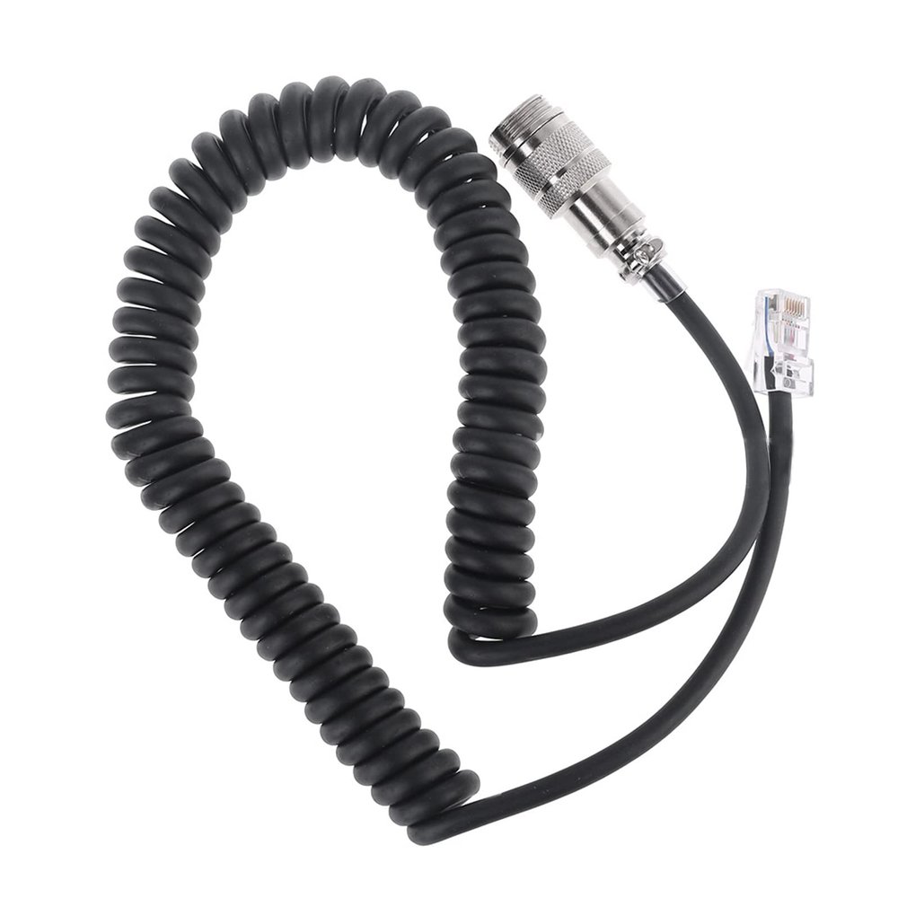 ZEZEFUFU Microphone Adapter Cable, 8 pin to RJ-45 Modular for Yaesu FT450D FT897D FT991 FT891