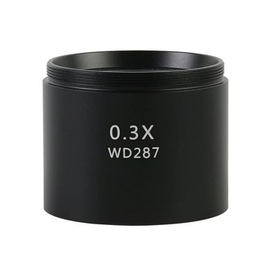 Lab Microscope Slides WD30 WD165 WD120 0.3X 0.5X 0.7X 0.75X 1X 1.5X 2X Trinocular Microscope Stereo Microscope Parts (Color : 0.3X)