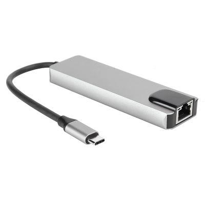 Mrisata 2.5 Gig Type C USB 1782 5 in Typec Hub to Adapter 4k Typec to Gigabit Ethernet Rj45 Expansion Port