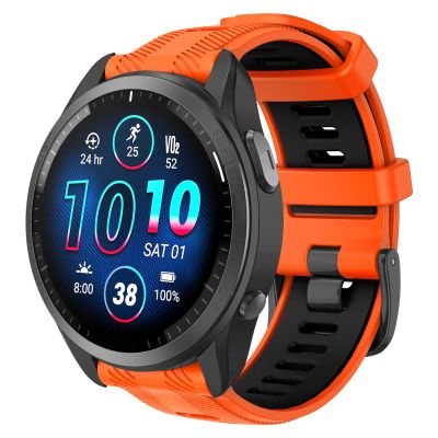 ISABAKE Watch Band for Garmin Forerunner 970/Forerunner 965/Forerunner 955/Forerunner 945/Forerunner 935,Soft Silicone 22mm Replacement Bands compatible with Fenix 5/ Fenix 5 plus/ Fenix 6/ Fenix 6 Pro/Approach S60