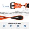 ISABAKE Watch Band for Garmin Forerunner 970/Forerunner 965/Forerunner 955/Forerunner 945/Forerunner 935,Soft Silicone 22mm Replacement Bands compatible with Fenix 5/ Fenix 5 plus/ Fenix 6/ Fenix 6 Pro/Approach S60 view 3