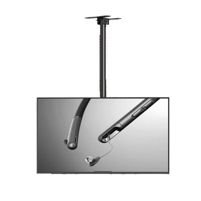THEGA Adjustable Ceiling TV Mount Bracket - 360 Deg Rotation Tilt Swivel TV Mount - Fits 26-60 Inch TVs, VESA Max 400x400mm, Load 50Kg/110Lbs (Size : 3M)