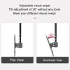 THEGA Adjustable Ceiling TV Mount Bracket - 360 Deg Rotation Tilt Swivel TV Mount - Fits 26-60 Inch TVs, VESA Max 400x400mm, Load 50Kg/110Lbs (Size : 3M) view 4