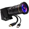 ELP 4K USB HDMI Camera Manual Zoom Webcam - Variable Focus H.264 Telescope USB Security Mini Close-up for Computer - 8mp IMX415 Industrial CCTV (2.8-12mm 4X Zoom Lens) view 4