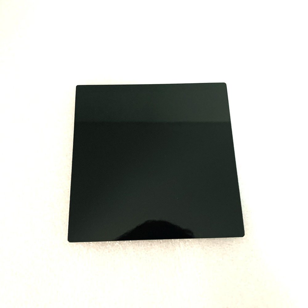 2pcs Total Size 100x100x2mm uv and Visible Lights Cut just Pass 800nm IR Long Pass Filter Glass HWB800