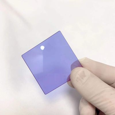 Custom Size Eliminate Yellow Light Pollution Removing Removal Filter (Color : Purple, Size : 40x40mm)