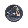as - Schwabe 11584 3-Way Socket Insert for Cable Reels 230 V/16 A with Hinged Lid Red Fused by Thermal Circuit Breaker with USB Output 5 V/1 A IP54 Black view 4