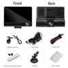 1080P Front-Facing high-Definition Driving Recorder Three-Lens 4-inch Wide-Angle high-Definition Night Vision reversing Image Parking Monitoring view 3