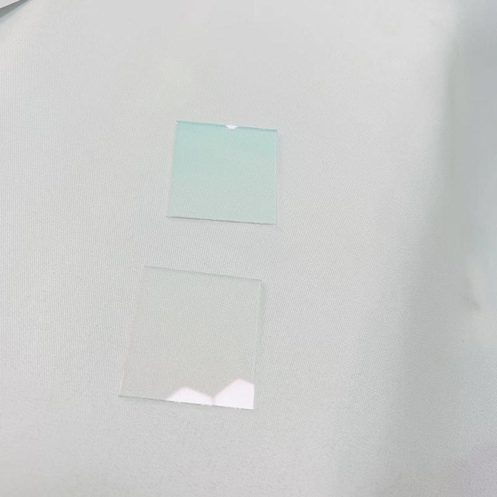 2Pcs Total Size 29.4x31.5x1mm 420nm to 650nm Visible High Pass UV IR Cut Filter Glass (Size : 40.1x28.1x1.5mm)