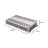 HEXEH Power Amplifiers GAP-C336 Car Audio Modification Class AB Four Channel Digital Power Amplifier Car 4 * 80W High Power Four Channel Power Amplifier view 3