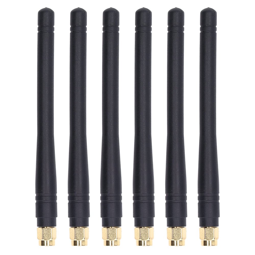 5Pcs Omnidirectional Antenna GSM Waterproof High Gain Glue Stick Straight SMA Male Omnidirectional Antenna Set Waterproof, Durable, and Portable with Signal for GSM, 2G, 3G, NB-IOT, DTU Modules
