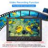 Underwater Fish Finder Camera SYANSPAN HD 1000TVL 9 inch LCD Monitor HD 8GB DVR Video Record IP68 Fishing Camera for Ice Fishing(Free 8GB TF Card)(656ft/200M) view 2