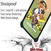 Aroepurt BLU G53 Case Compatible with BLU G53 Phone Case Cover [with Tempered Glass Screen Protector][Hard PC + Soft Silicone][Ring Support] [Golden Reflect Light] DJH-PZX view 2