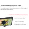 Aroepurt BLU G53 Case Compatible with BLU G53 Phone Case Cover [with Tempered Glass Screen Protector][Hard PC + Soft Silicone][Ring Support] [Golden Reflect Light] DJH-PZX view 3