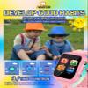 Jwatch Kids Smart Watch Phone Sos with 10 Stories 24 Puzzle Games Pedometer Kids Watches Toys for 6-12 Boys Girls Present for Birthday Christmas Pink view 3