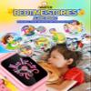 Jwatch Kids Smart Watch Phone Sos with 10 Stories 24 Puzzle Games Pedometer Kids Watches Toys for 6-12 Boys Girls Present for Birthday Christmas Pink view 4