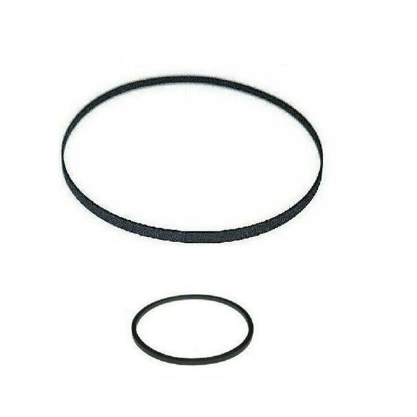 Rubber Belt Tape Mechanism Kit (2X Belts) Compatible with Sony Compact Disc Deck Receiver