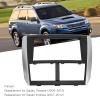 Dash Panel DVD Frame, ABS Double Din Antiaging Auto Stereo Radio Fascia Seamless Fitment Sturdy for Modification Replacement for Subaru Forester 2009-2013 view 4