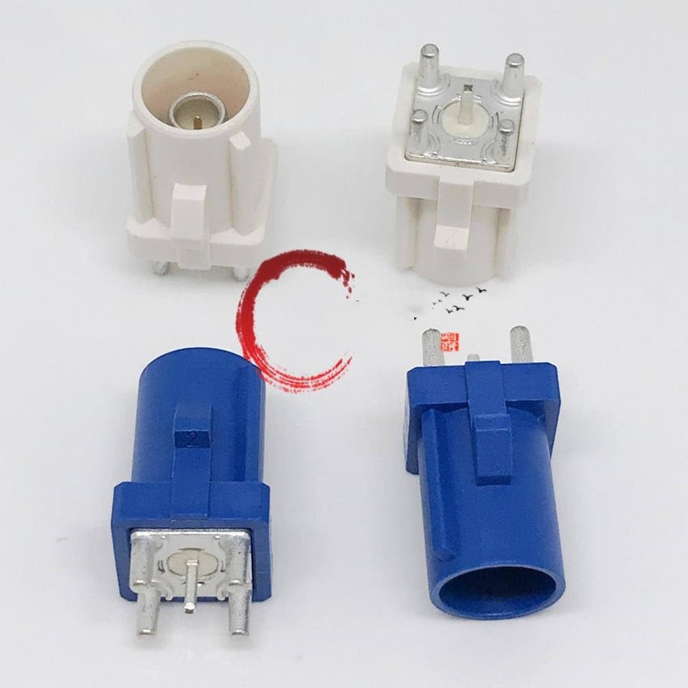 30 Pcs FAKRA-C-B GPS Antenna Base Male SMB-JE Socket