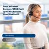 TruVoice Agent AW30 Wireless Headset with Extended Range DECT Wireless USB Dongle I Range of up to 350ft I Noise Canceling Microphone and HD Audio I Compatible with All Computers and Softphones. view 2