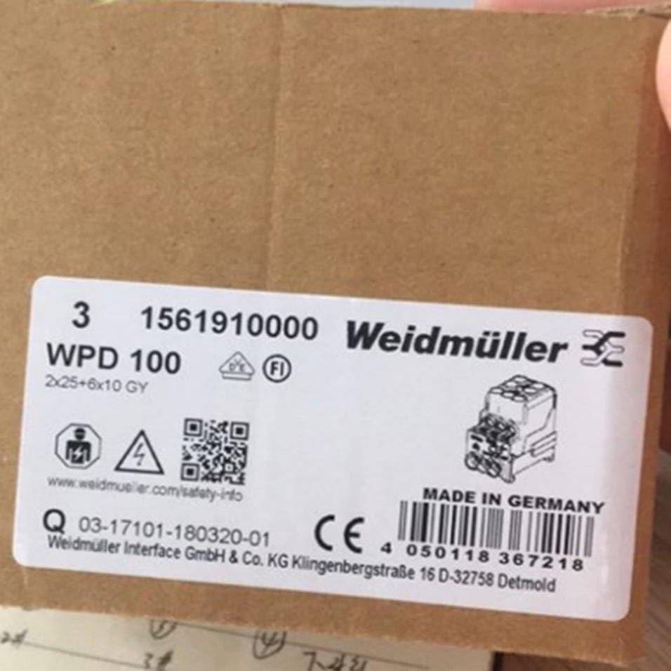3 Pcs WPD100 2X25/6X10GY Power Distribution Terminal 1561910000 Connector