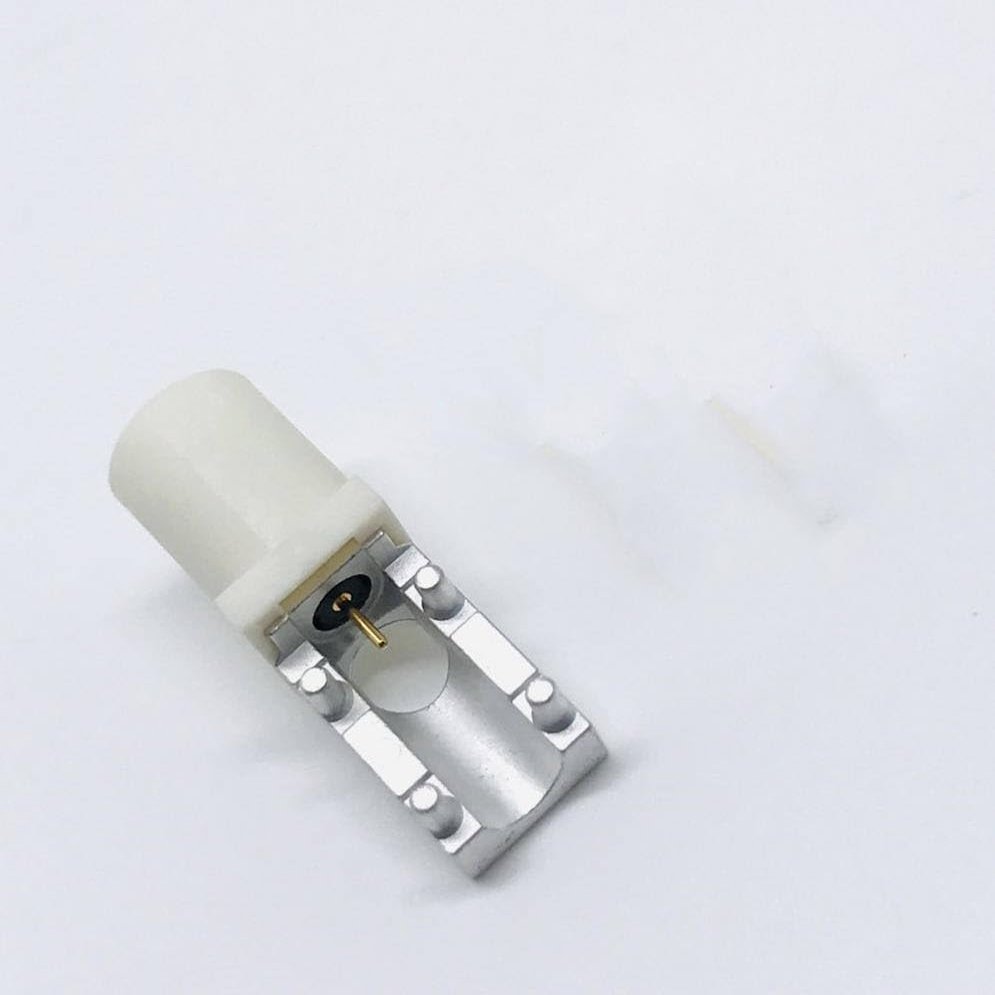 10 Pcs FAKRA-B Type White Right Angle car Radio Board end Antenna Harness Male Connector