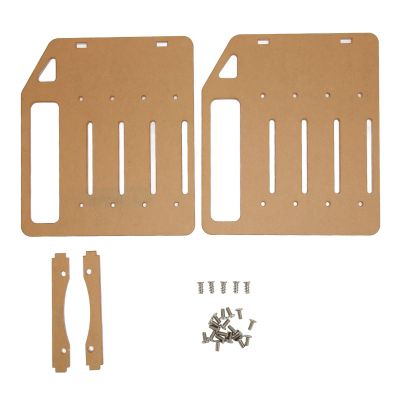 3.5in Hard Drive Bracket, Desktop Transparent Acrylic Hard Drive Bracket, DIY 3.5in Hard Disk Shelf HDD Cage (4 Layers)