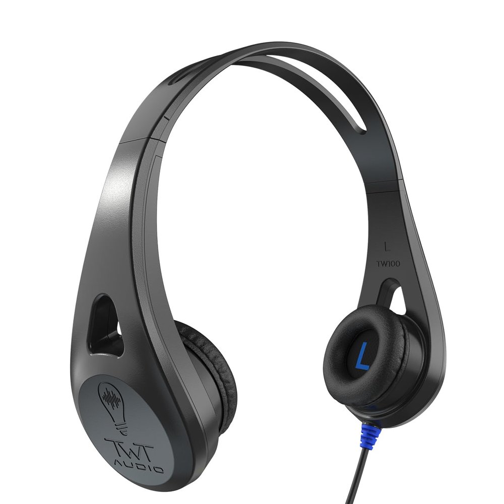 ThinkWrite Technologies / TWT Audio Ergo, TW102 | Premium On-Ear Noise Reducing Ergonomic Headphone (USB-A)