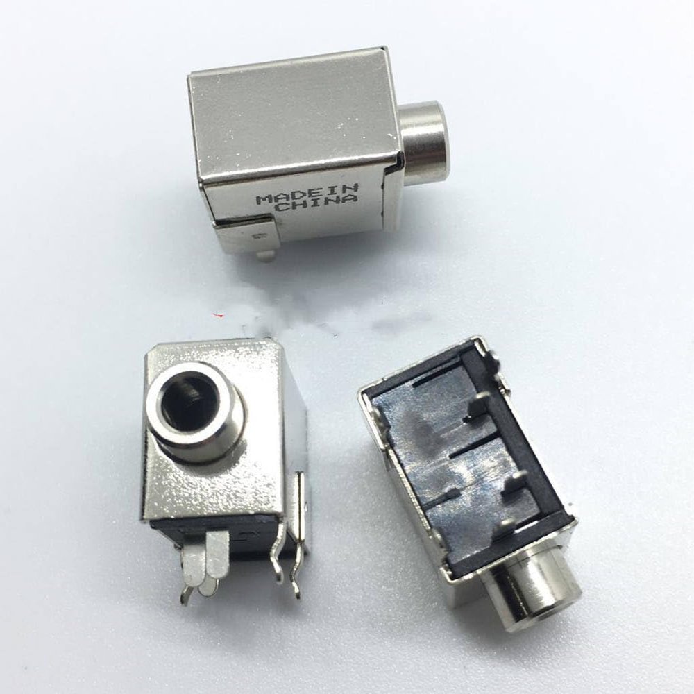 20 Pcs SJ1-3533NS 3.5mm Audio Jack Stereo Earphone earpiece 3 Extremely 12V Full Shielding