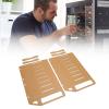 3.5in Hard Drive Bracket, Desktop Transparent Acrylic Hard Drive Bracket, DIY 3.5in Hard Disk Shelf HDD Cage (8 Layers) view 4