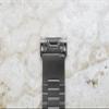 NICKSTON Four Leaf Clover Engraved Band Compatible with Garmin Foretrex 601 701 Quatix 3 6X 7X D2 Tactix 7 Pro Bravo Charlie Delta Silver Stainless Steel Strap S-SR1-A26 (6.5" (165mm) Wrist Size) view 4