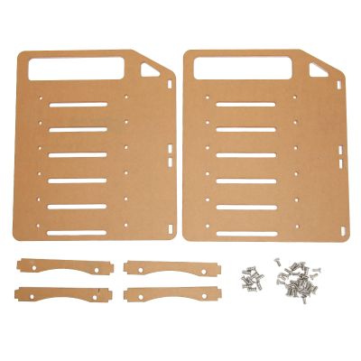 3.5in Hard Drive Bracket, Desktop Transparent Acrylic Hard Drive Bracket, DIY 3.5in Hard Disk Shelf HDD Cage (6 Layers)
