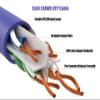 CableLeader 3ft Cat 6 24 AWG UTP Snagless Ethernet Network Patch Cable with Clear Boot, Gold-Plated, High-Speed Data Transfer, UTP, Pure Bare Copper, Purple view 3