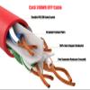 CableLeader 1ft Cat 6 24 AWG UTP Snagless Ethernet Network Patch Cable with Clear Boot, Gold-Plated, High-Speed Data Transfer, UTP, Pure Bare Copper, Red view 3